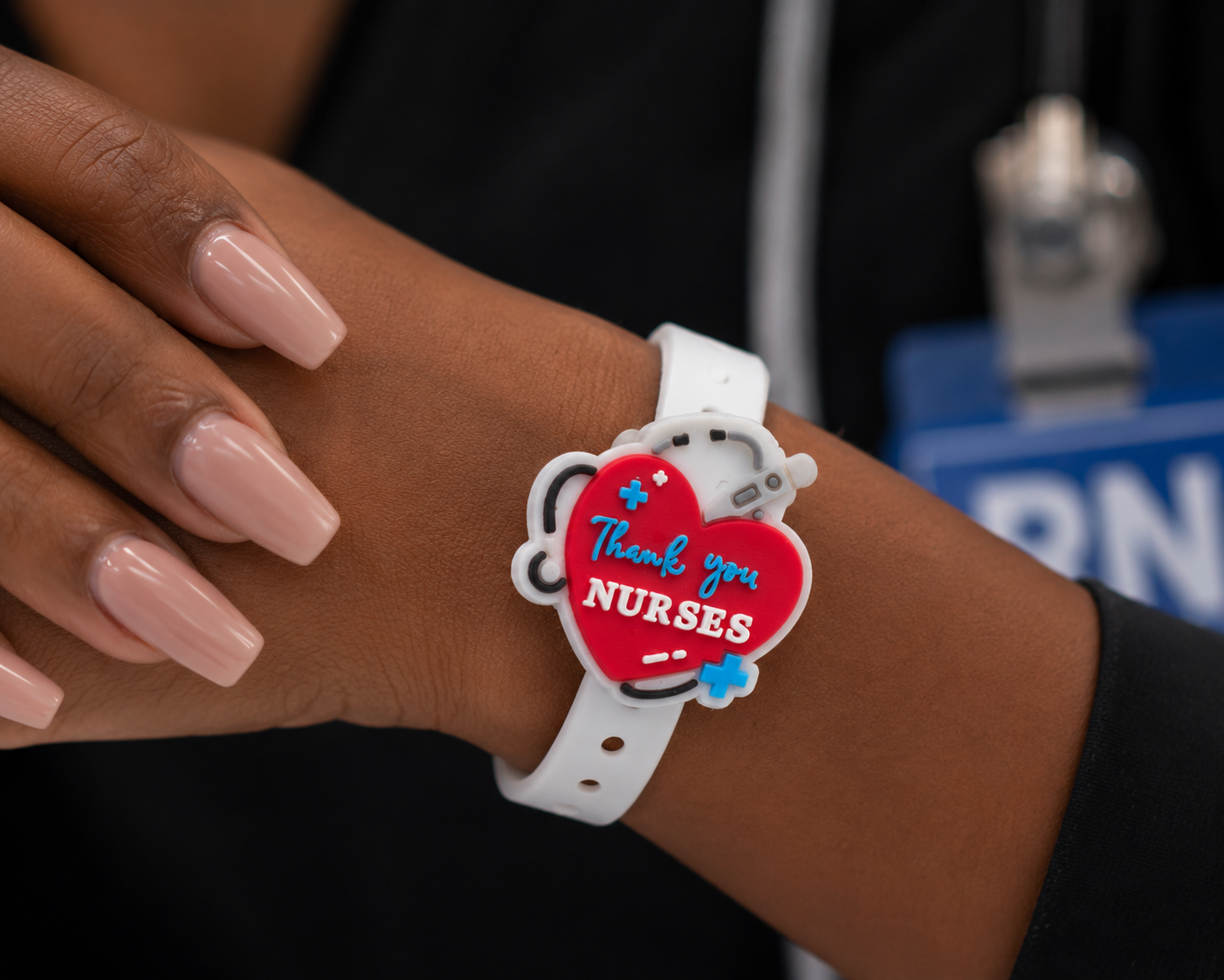 Celebrate the heroes who care for others with the Angels in Scrubs Bracelet. Features a nurse-inspired charm, adjustable fit, and meaningful design.