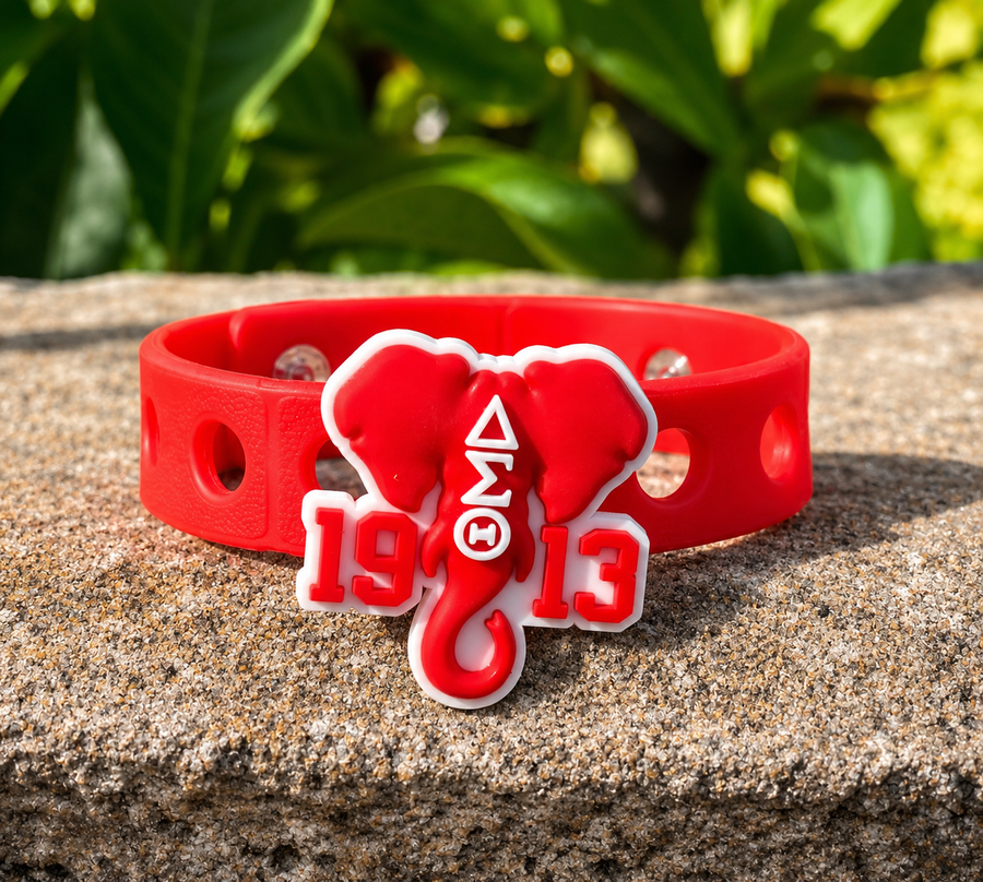 Crimson Legacy Bracelet Elephant Edition