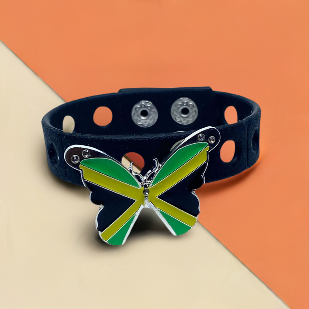 Slap Weh Butterfly Bracelet(Black)