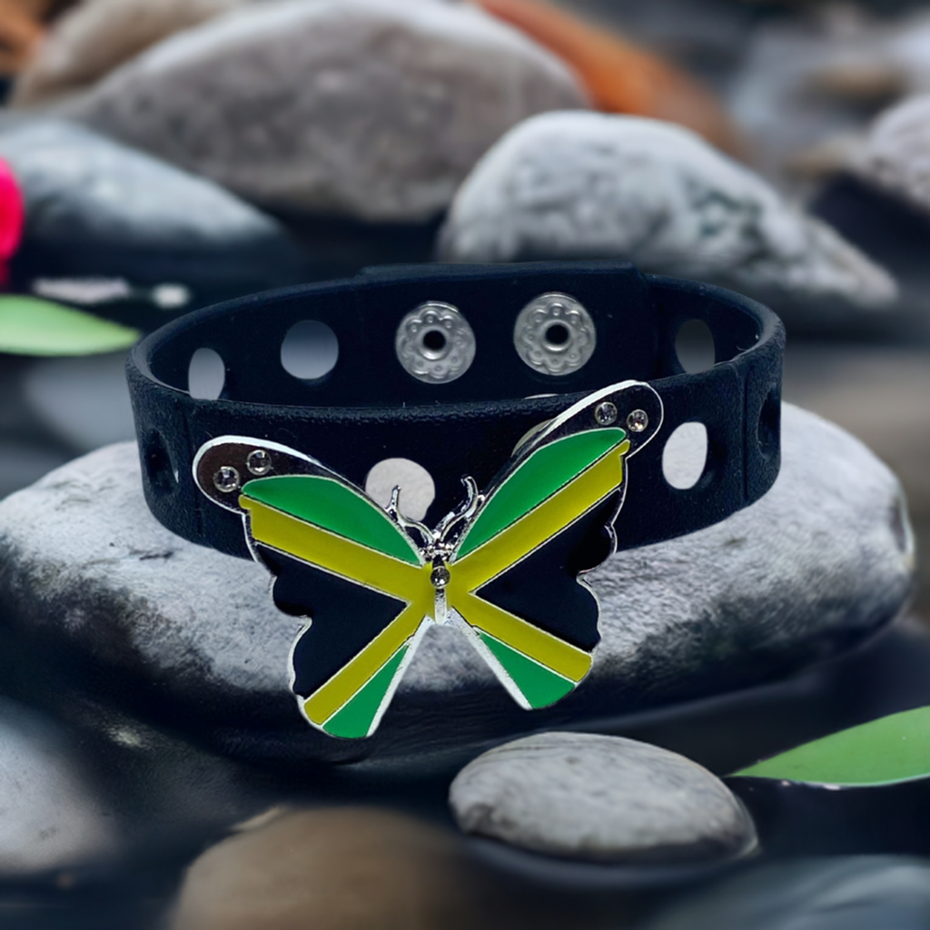 Slap Weh Butterfly Bracelet(Black)