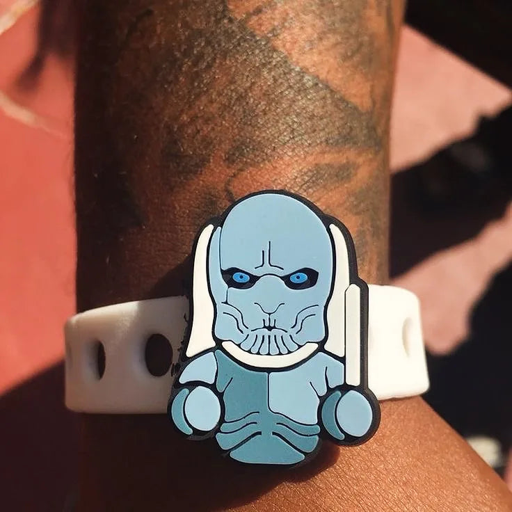 Close-up of Chosen bracelet on customer wrist